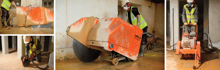 floor-sawing